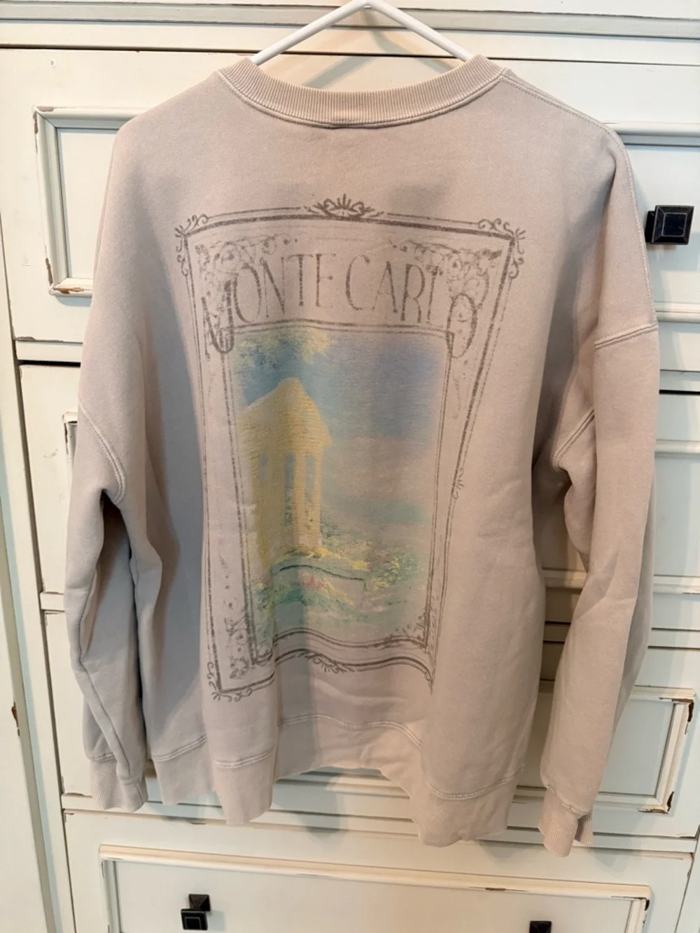 wild fable Cream Cozy Fleece Sweatshirt - Picture 1 of 4